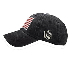 Foetest cotton hat back strap adjustability for versatile fit.