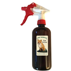 Foggy Mountain Fox Urine bottle pour, ready-to-use predator deterrent for outdoor use