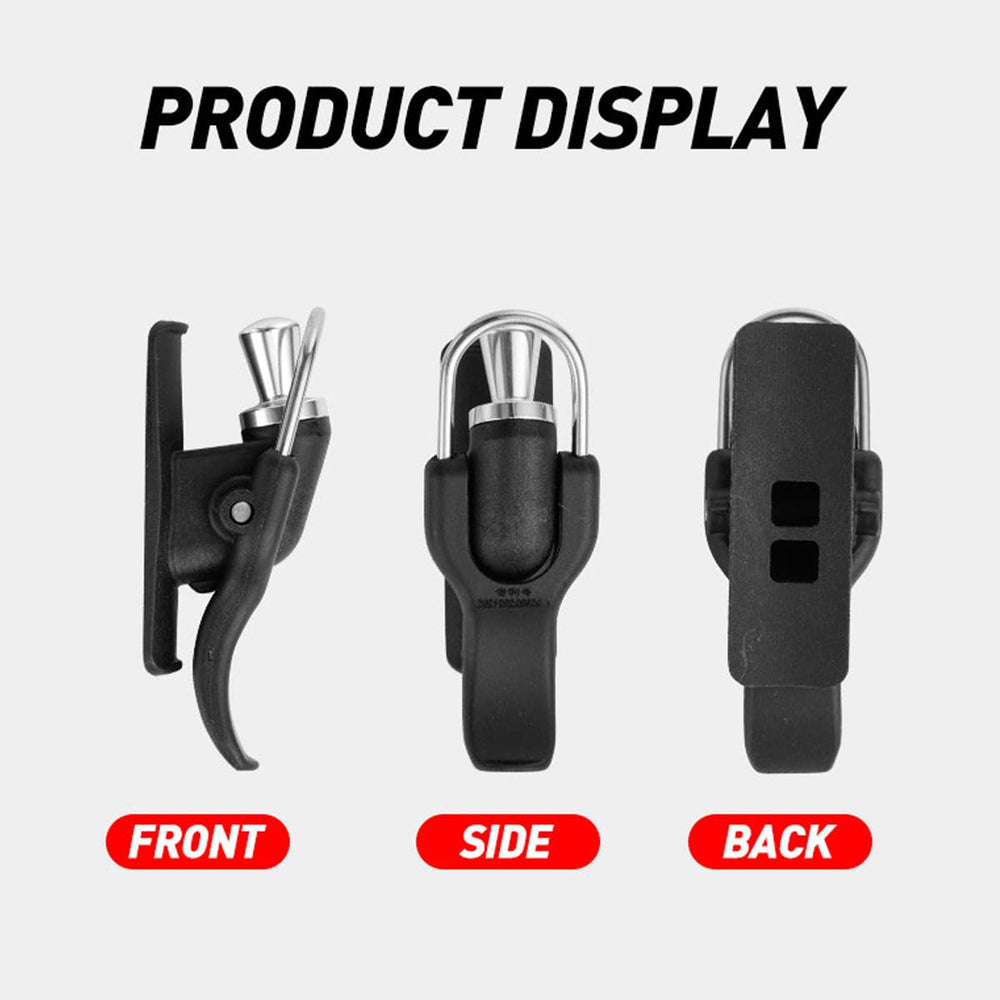 Close-up of the trigger mechanism and thumb button