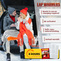 Foilswirl heat-up lasts up to eight hours, ideal for outdoor events.