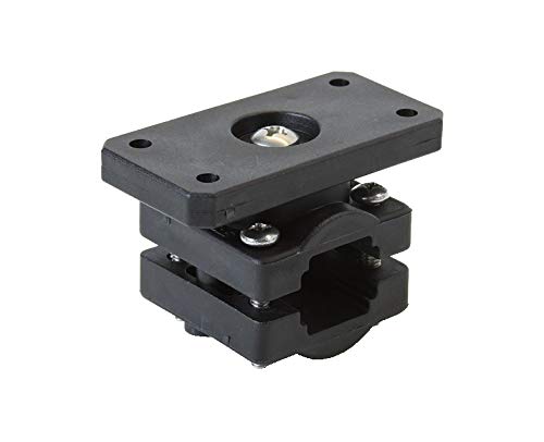 Folbe F064 rail mount installed on a pontoon for secure gear attachment.