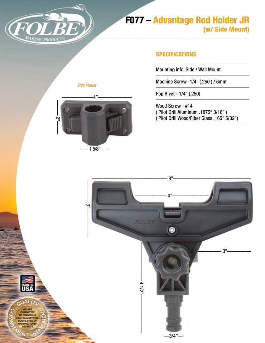 Compatible with spinning, casting, and trolling rods