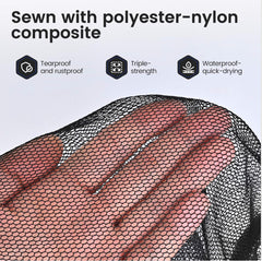 Flexible steel frame with silicone coating for durable support