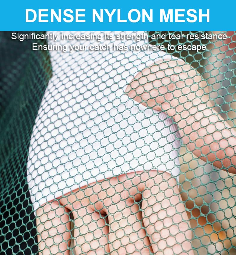 Premium nylon and steel wire construction with double steel rings.
