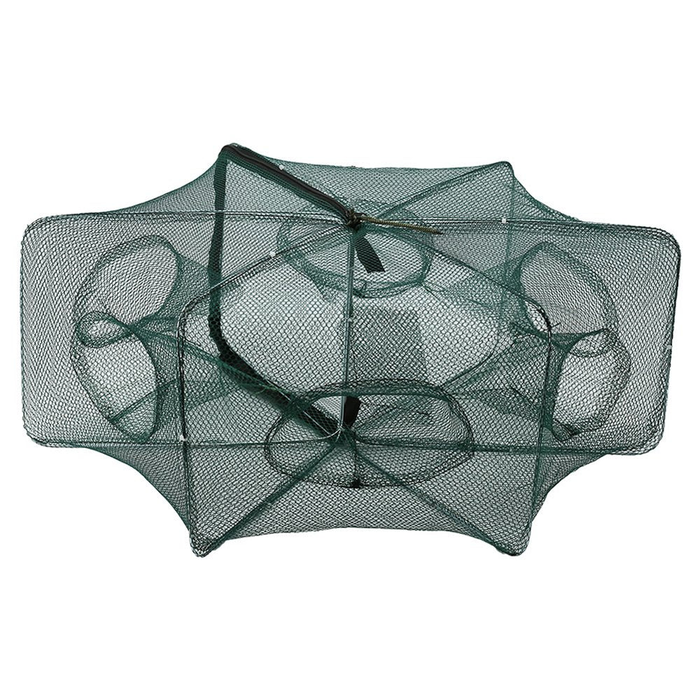 Inside view showing mesh and bracket construction
