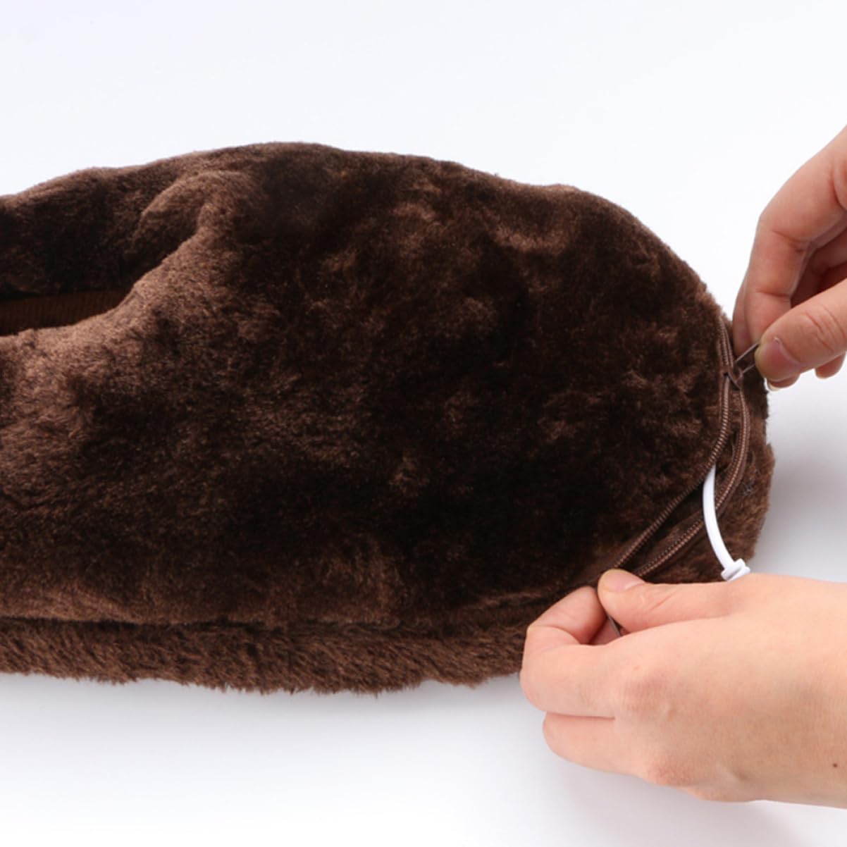 FOMIYES brown booties showcase versatile winter warmth.