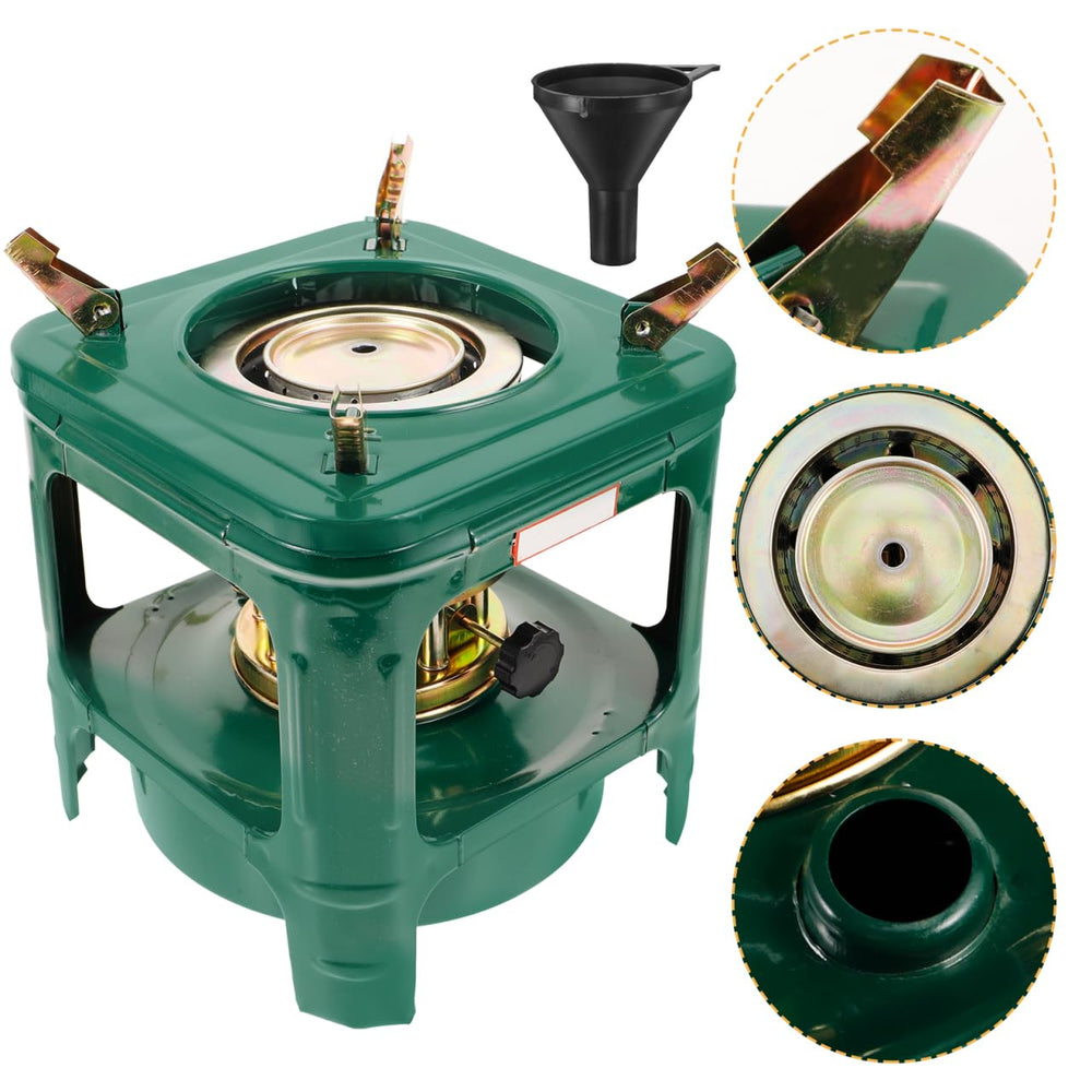Fondotin portable stove suits indoor and outdoor contexts for versatile cooking