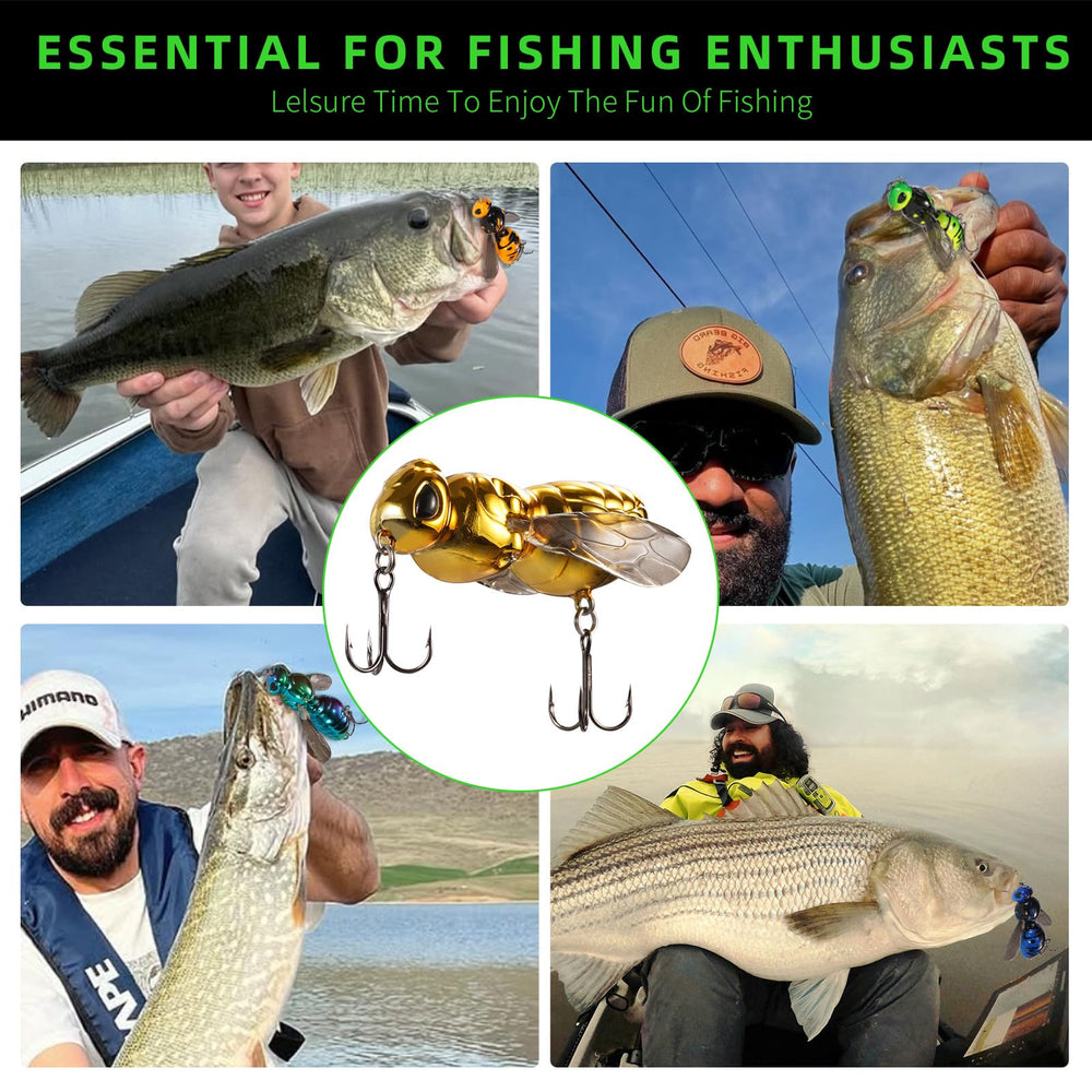 Lure presented in freshwater and saltwater environments