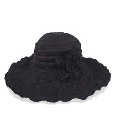 FORBUSITE sun hat with stretch drawstring securing fit during outdoor activities