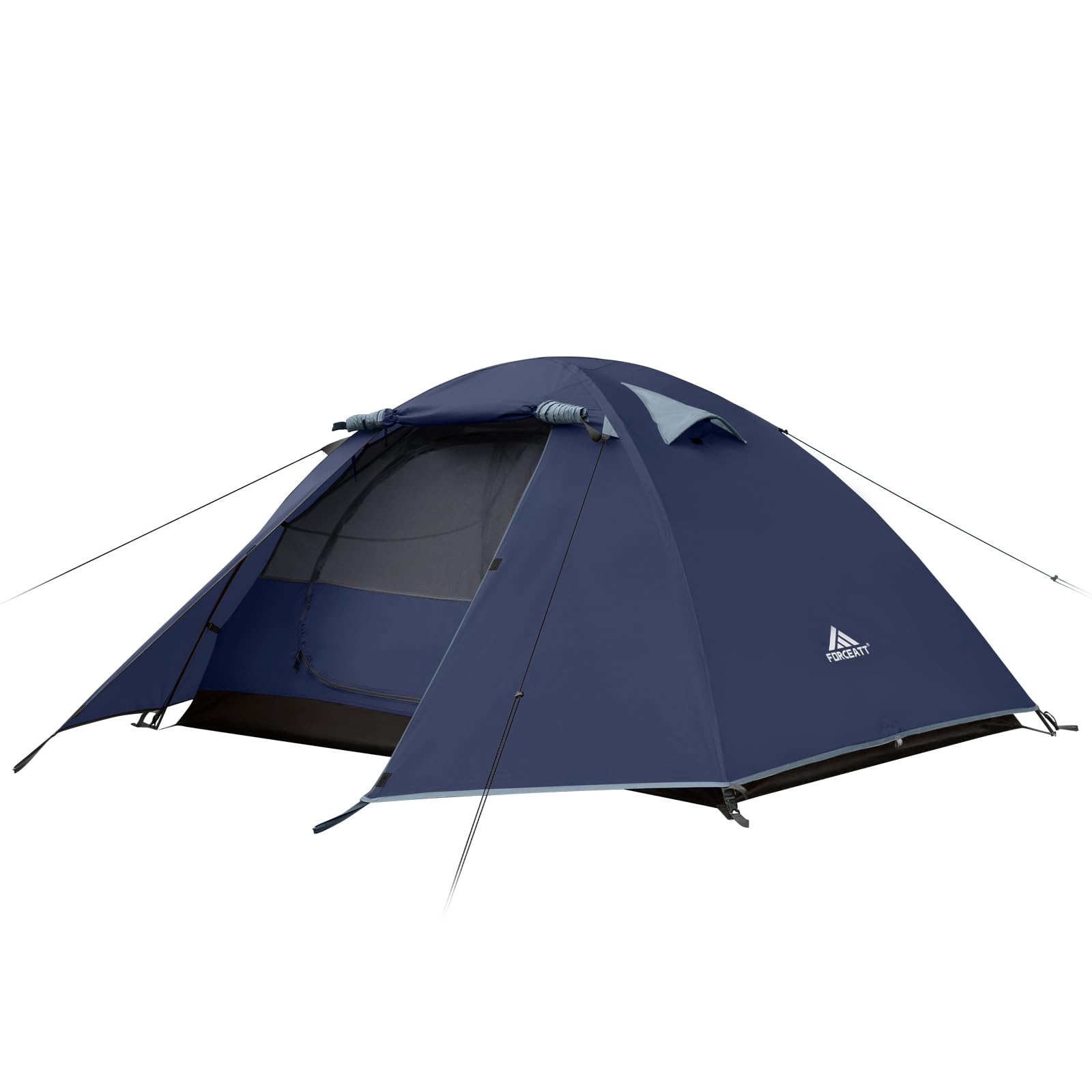 Forceatt camping tent external view offering roomy two-person shelter for weekend adventures.