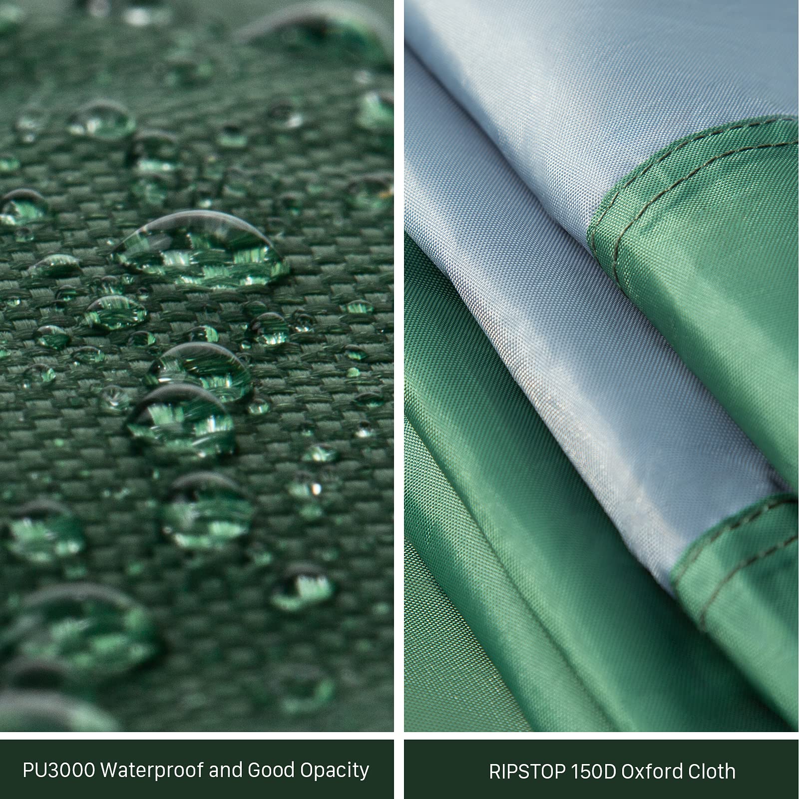 Forceatt picnic tarp mat keeps clothes dry and meals clean