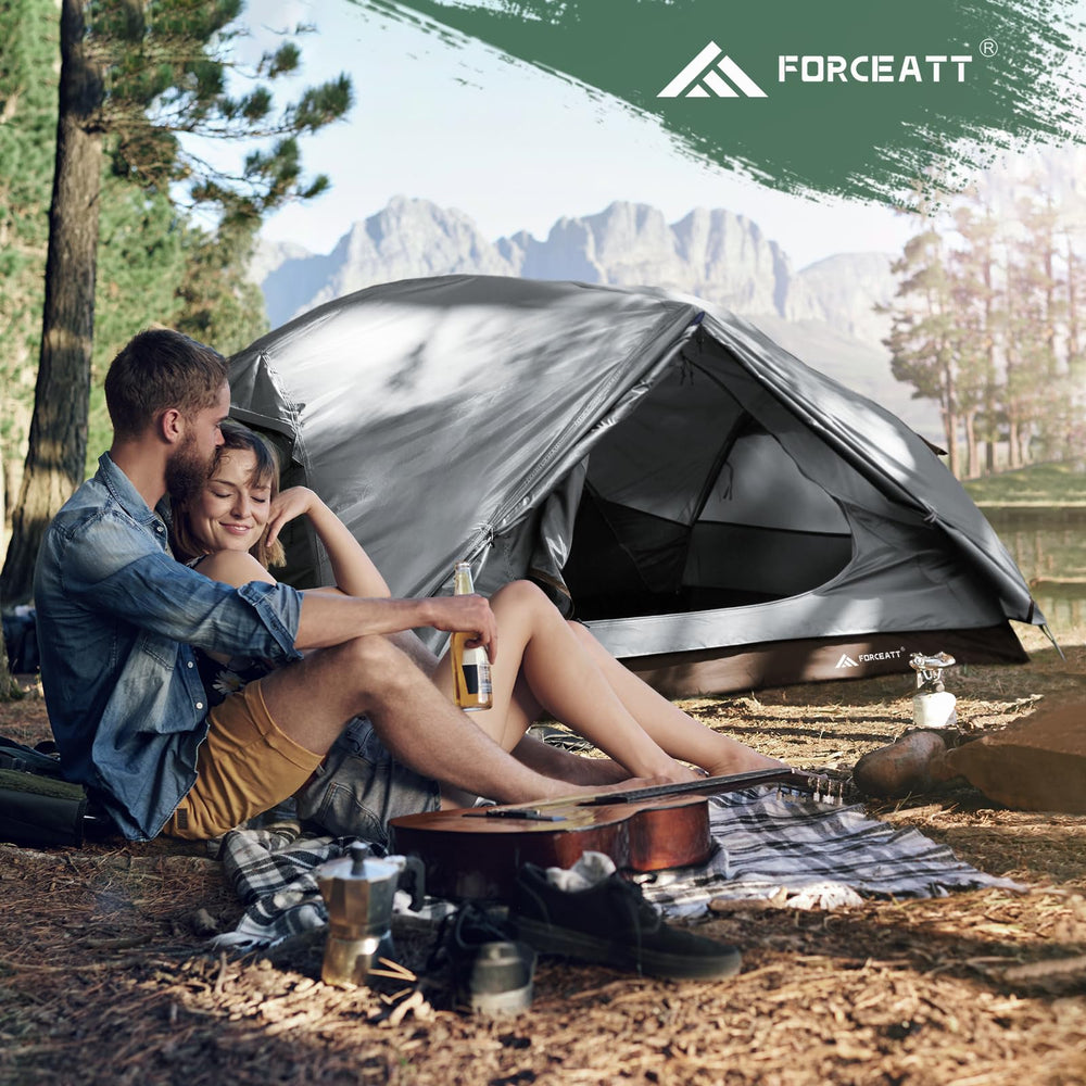 Forceatt tent micro-mesh and vents ensure breathability