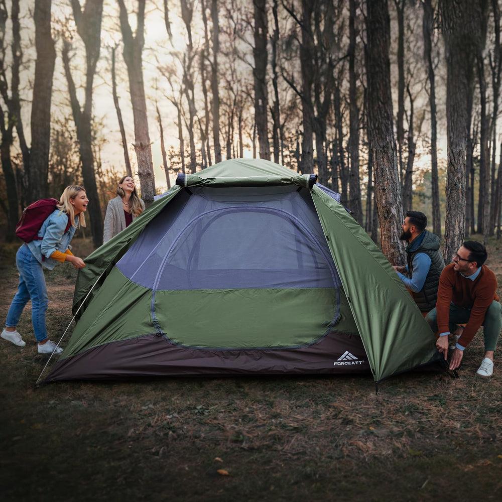 Forceatt tent packs compactly for easy backpacking and transport