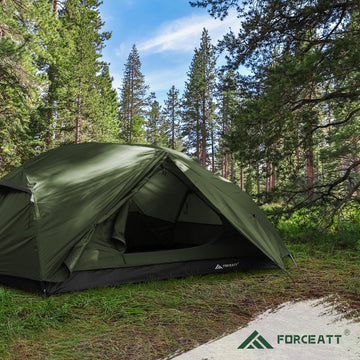 Forceatt 2-person tent quick-assembly pack ideal for backpacking storage