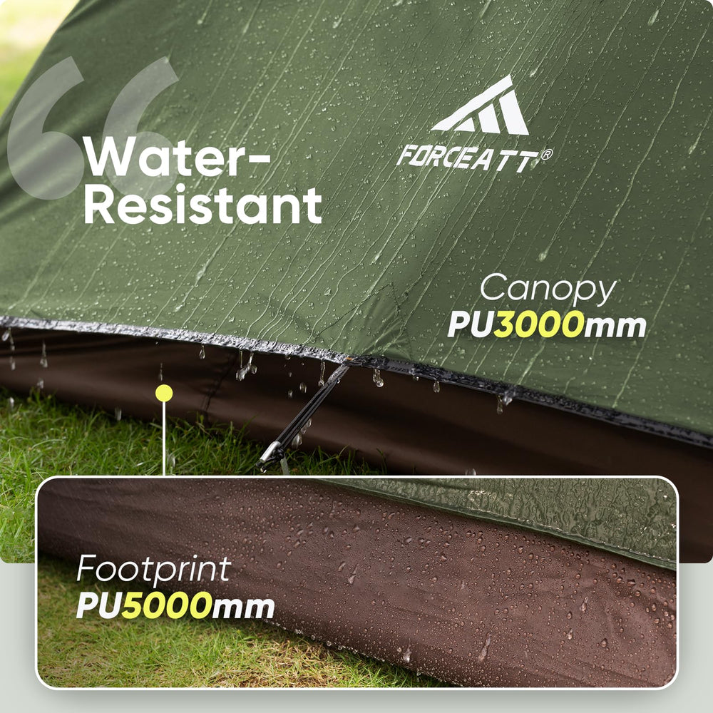 Forceatt tent side vestibules ideal for gear storage and quick access