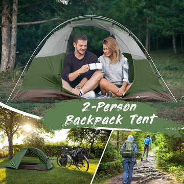 Forceatt tent stakes and carry bag illustrate quick field setup.