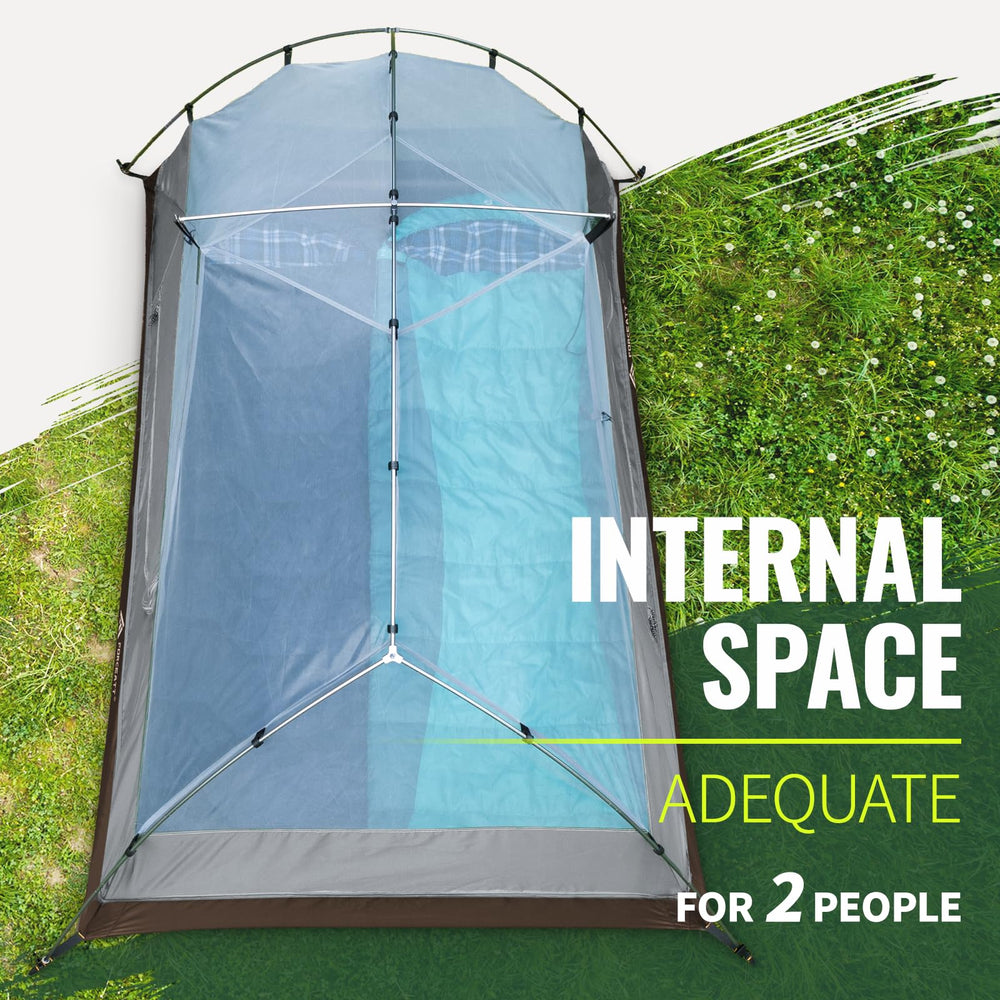 Forceatt tent large mesh window and vents improve airflow
