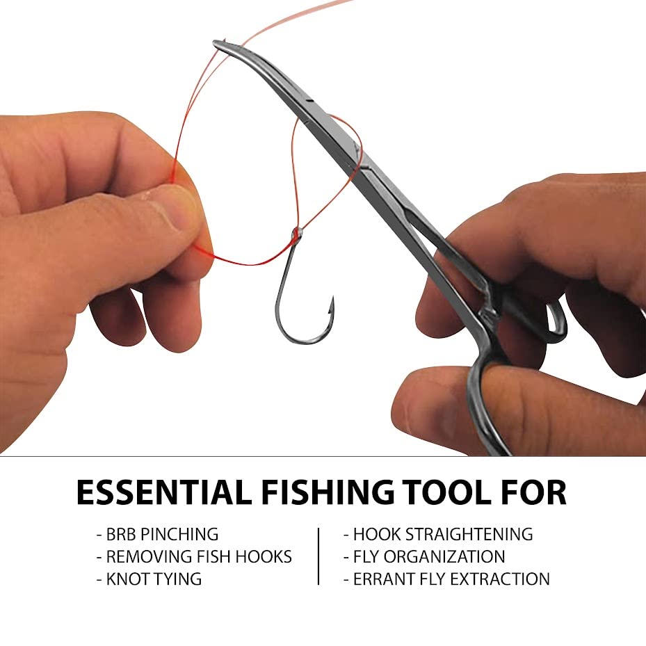 Angling tool set packaged in compact tackle-ready storage.