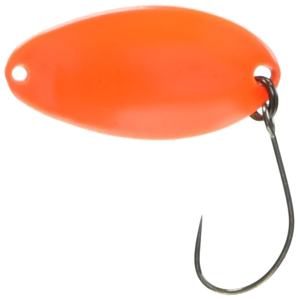Forest Spoon Fix Ore Gold lure with balanced roll for trout fishing.