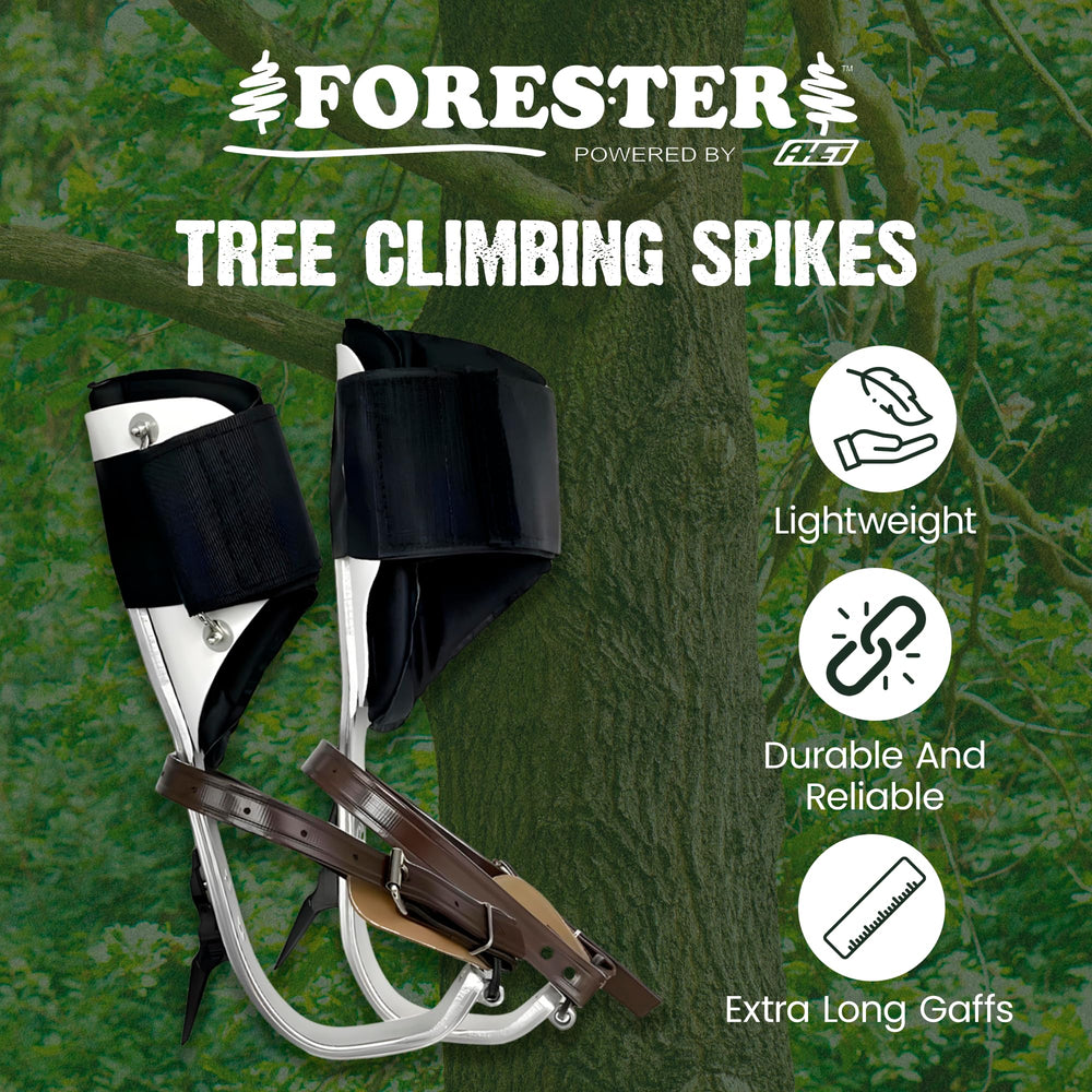 FORESTER padding close-up highlights comfortable padding for extended climbs.
