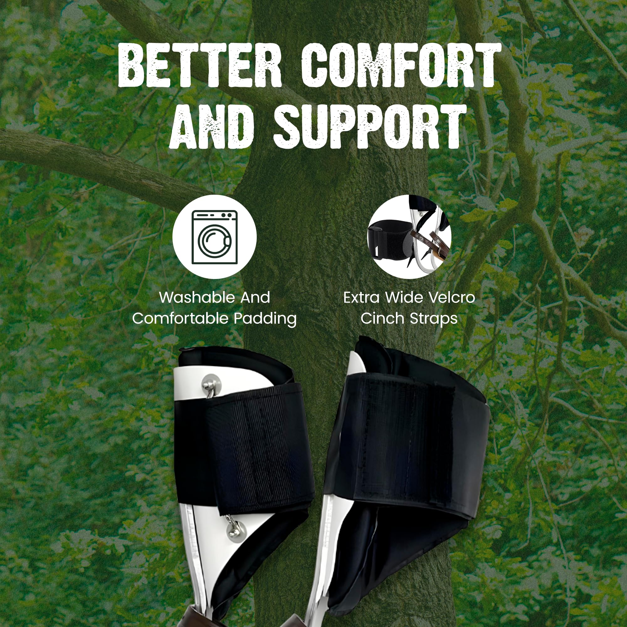 FORESTER camouflage carry bag image demonstrates easy transport between job sites.