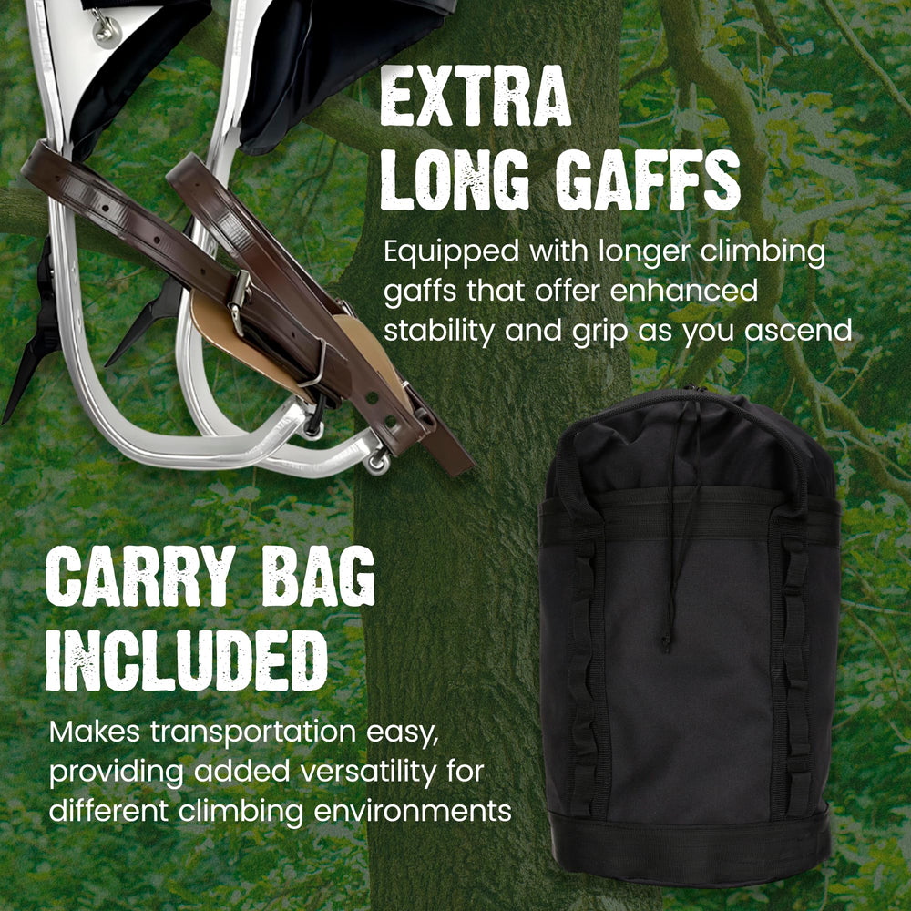 FORESTER lower straps and cuffs show adjustable secure fit.