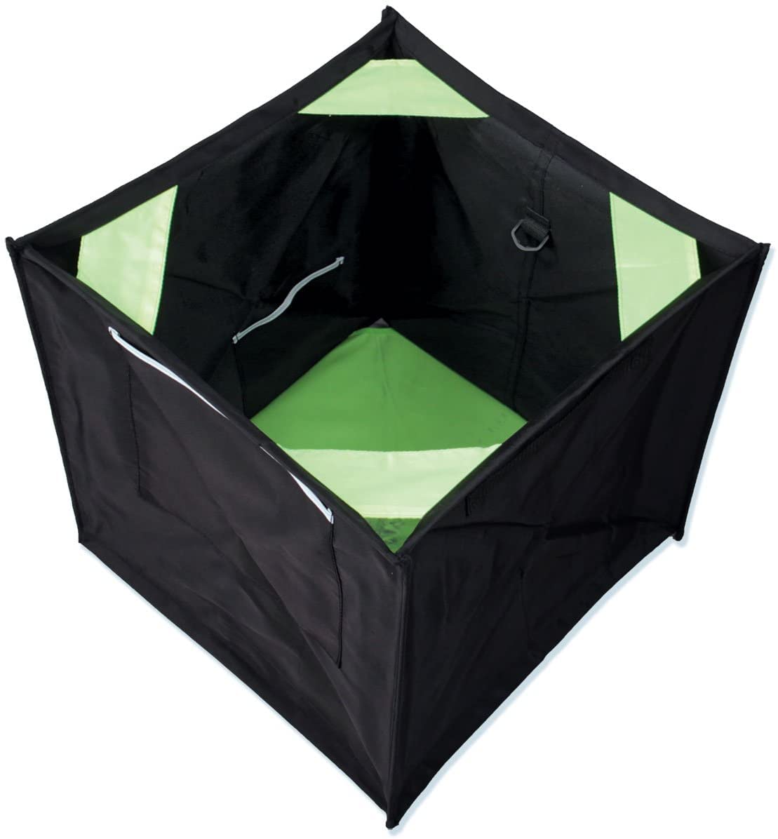 Forester Throw Bag folded cube for easy transport and secure carry at job sites.
