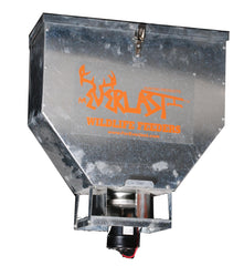 ForEverlast galvanized tailgate feeder 50lb front view