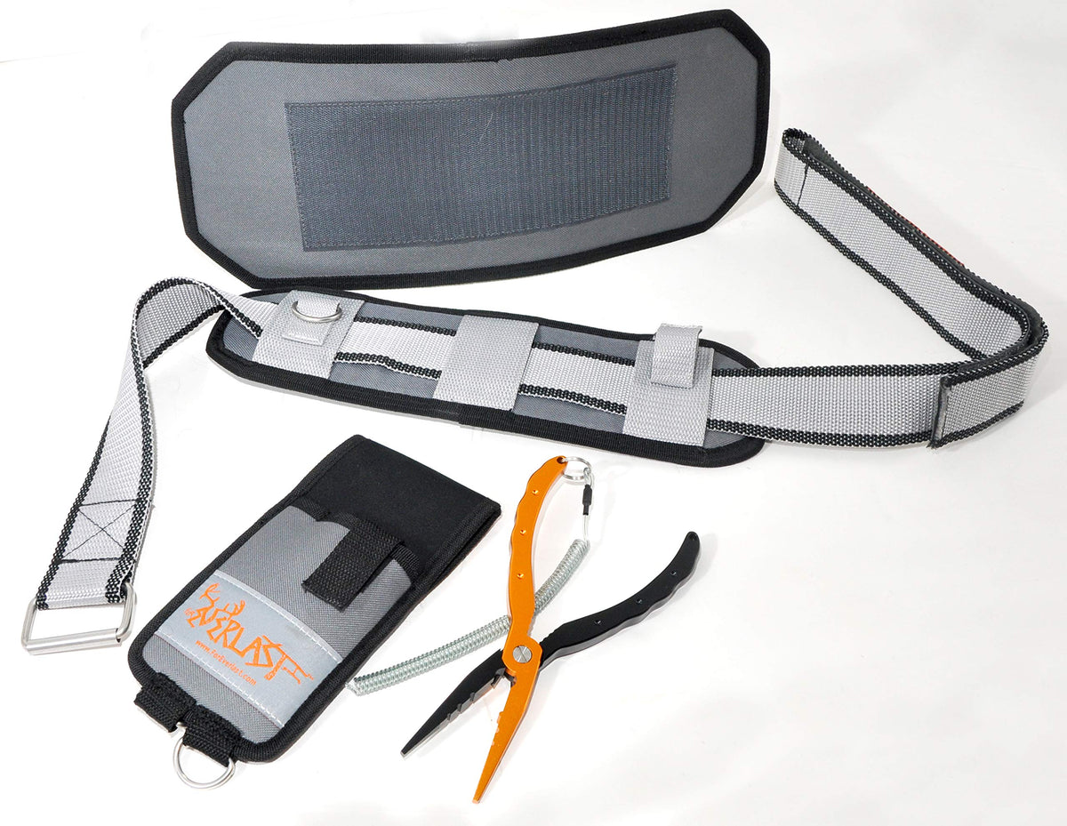 Foreverlast Gen 5 fishing belt with pliers offers durable on-site tool access
