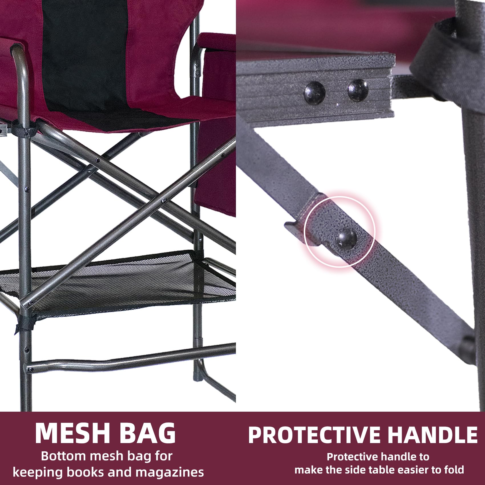 Foristrail quick-fold mechanism collapses in seconds for easy transport.