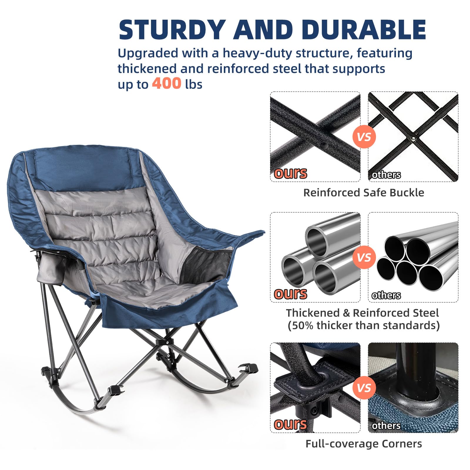 Foristrail water-resistant fabric cleans easily after outdoor adventures.