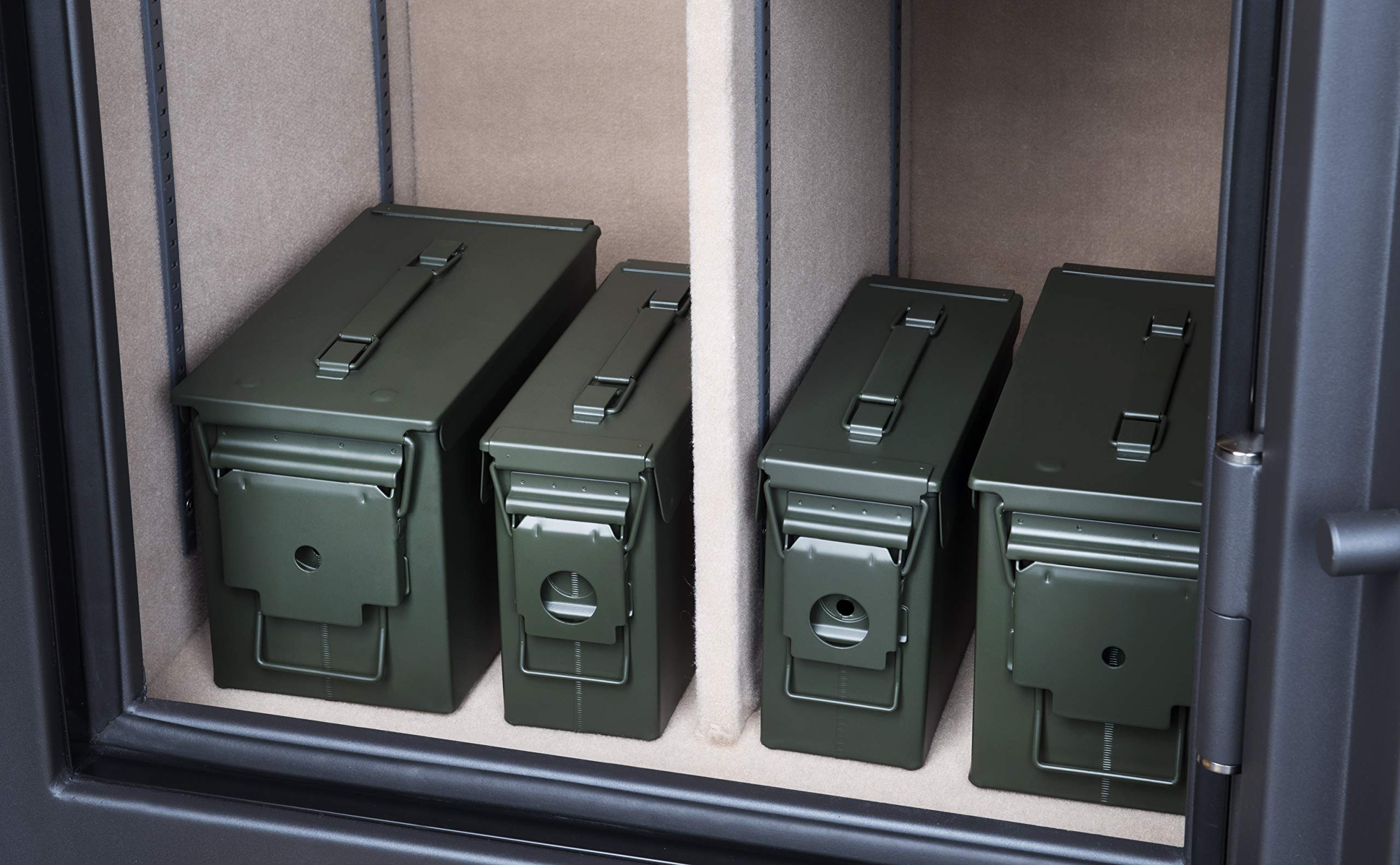All steel ammo can for ammunition storage