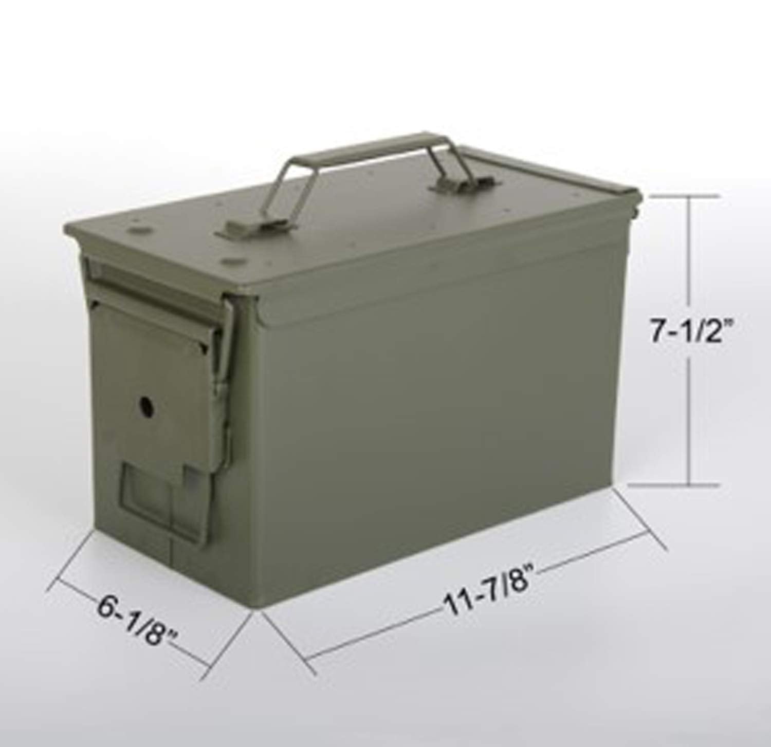 Easy carry handle for portable ammo storage