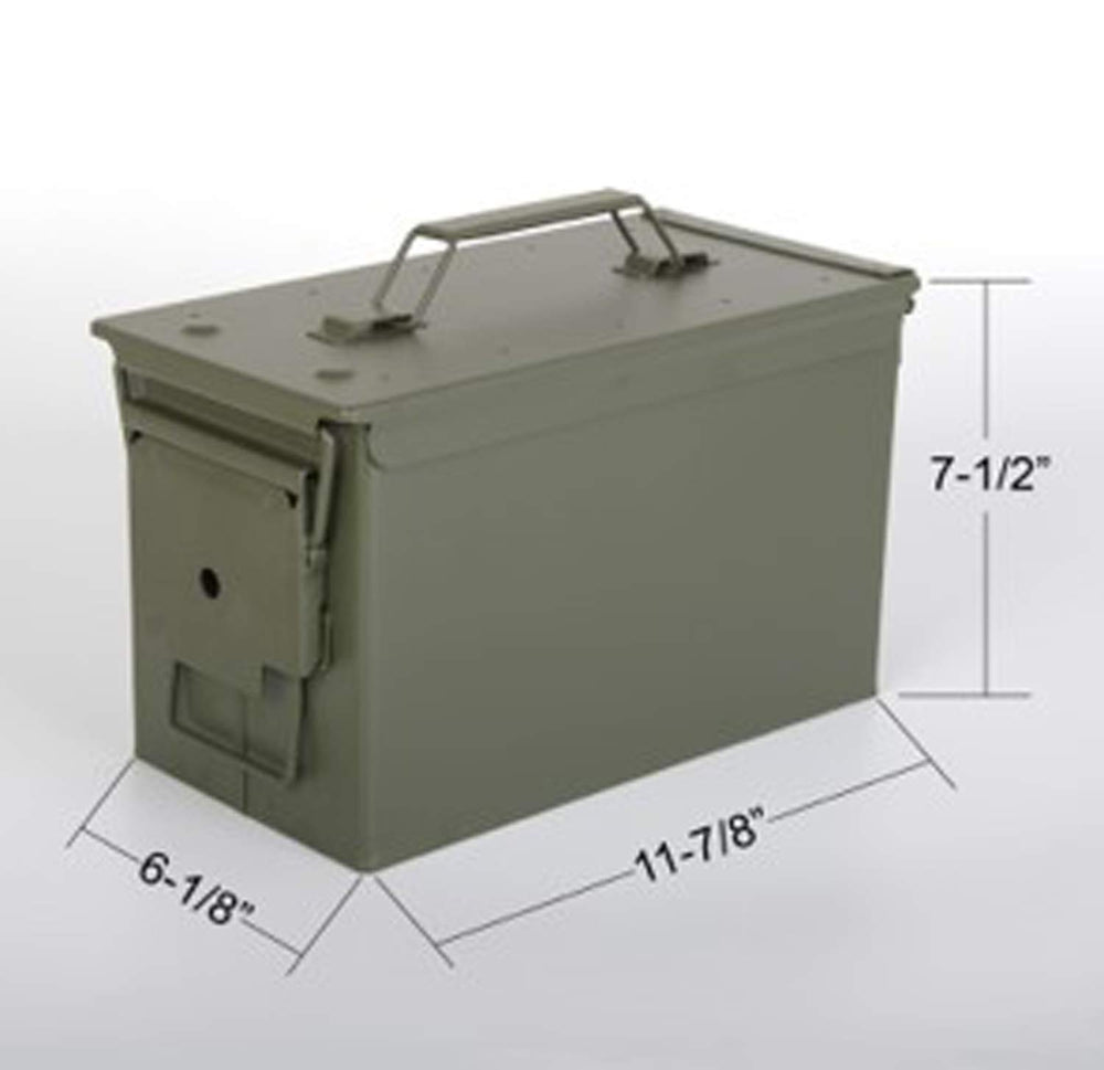 Easy carry handle for portable ammo storage