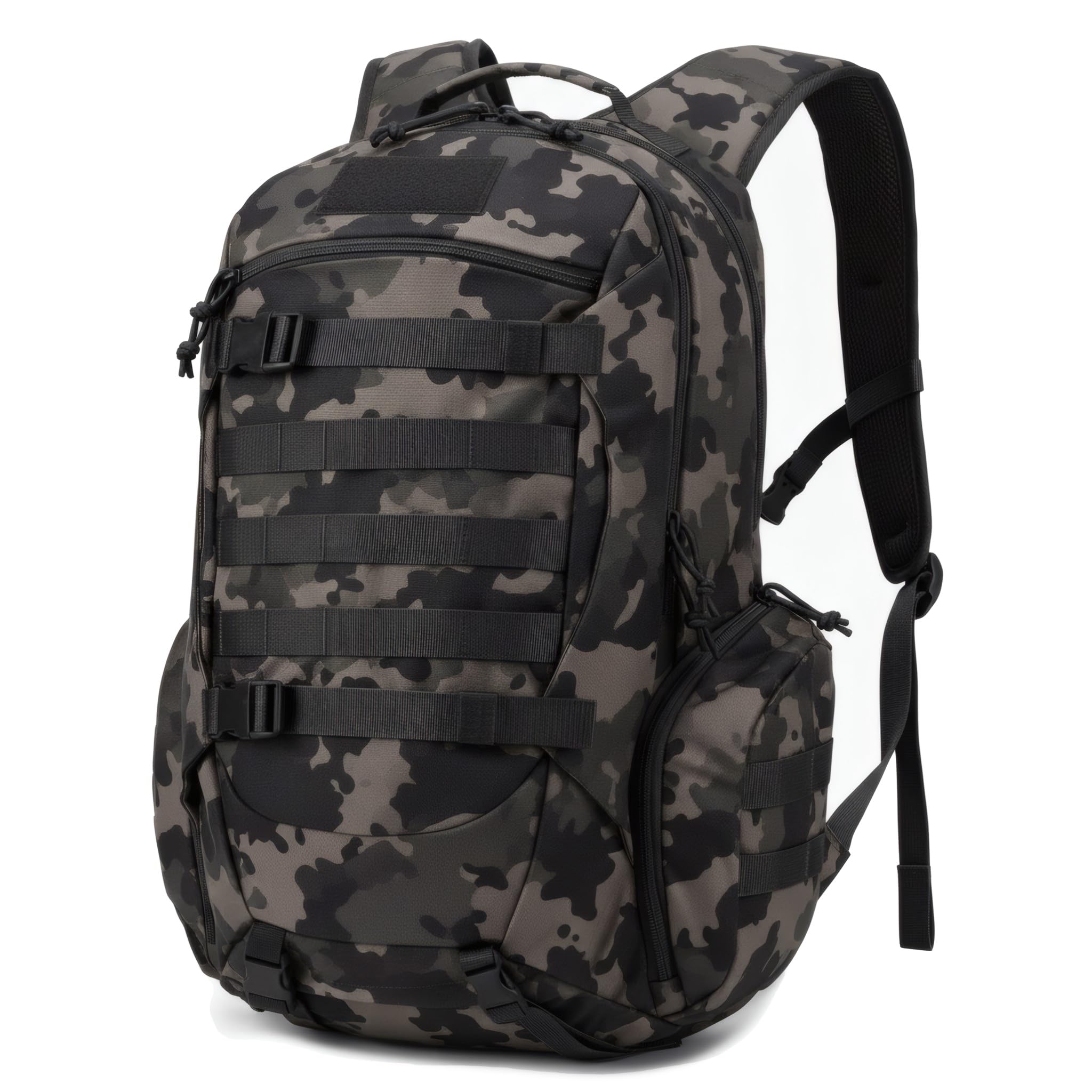 Fortune Edge 35L tactical backpack front view highlights rugged waterproof fabric for tough outdoor use