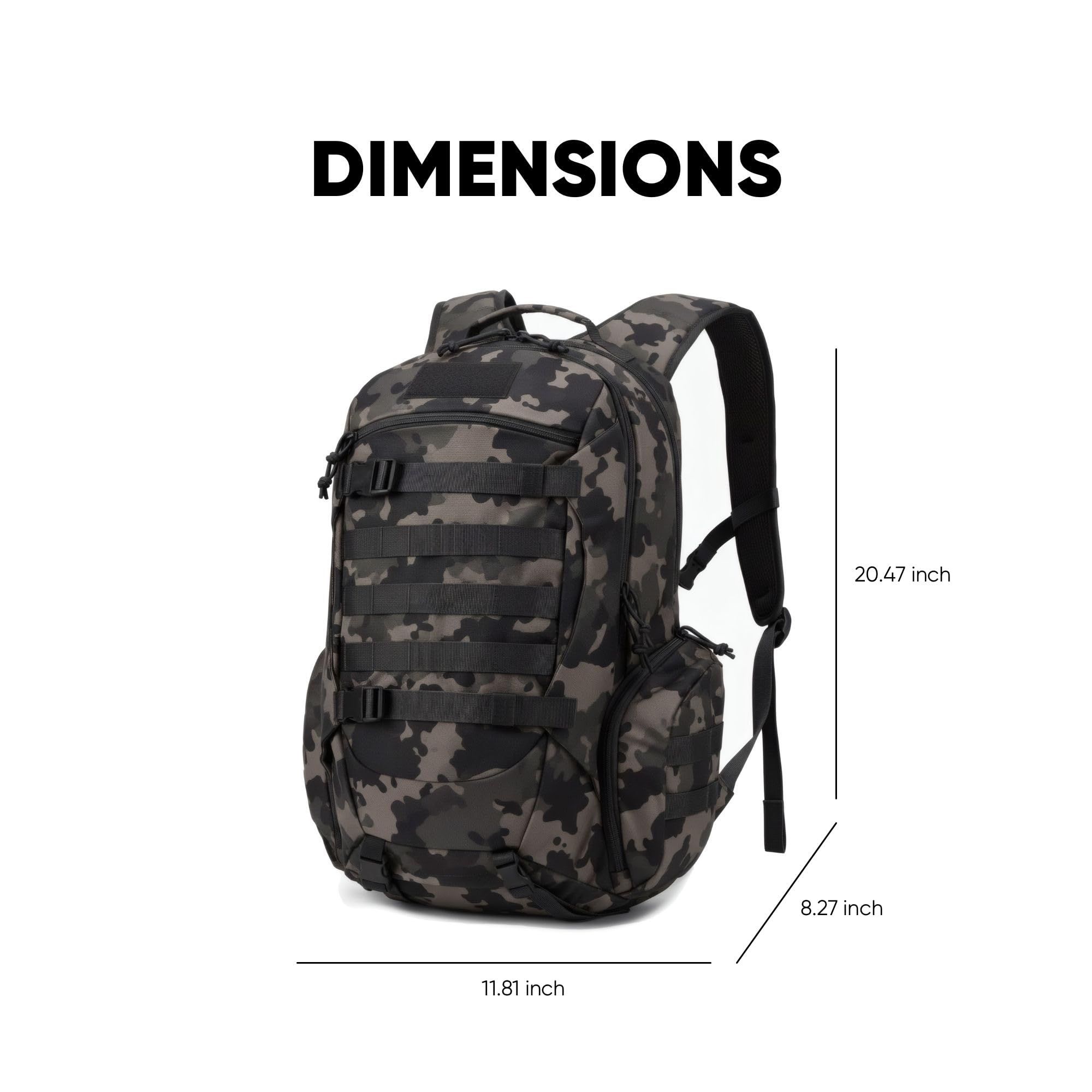 Fortune Edge 35L bag hydration port for easy water access during hikes