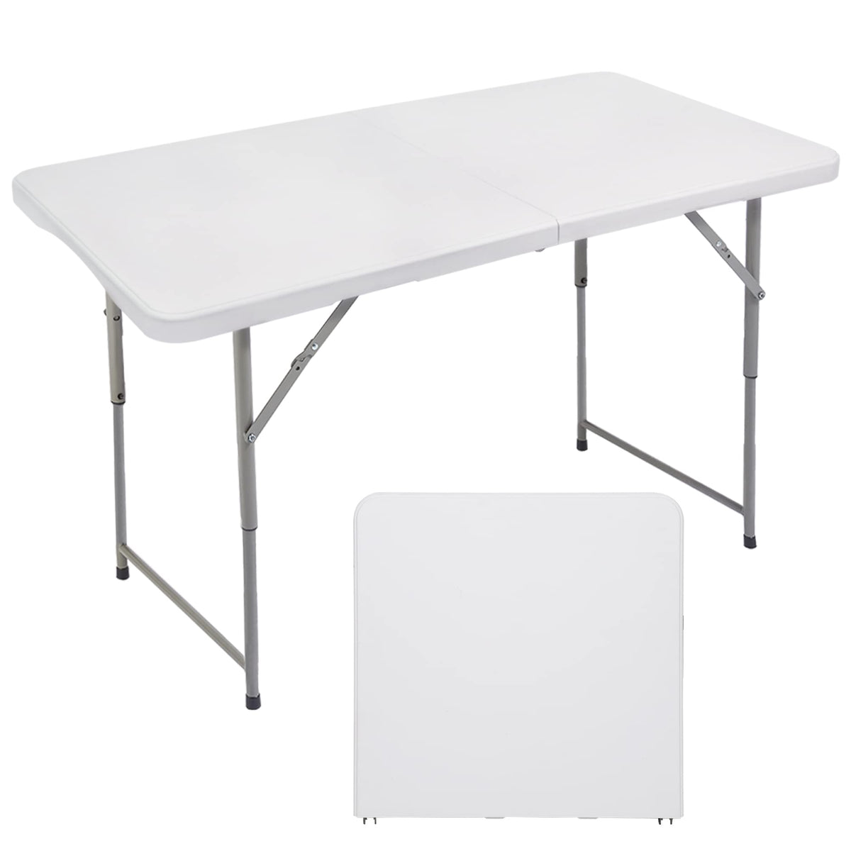 FORUP folding utility table open for dining and activity-friendly surface.