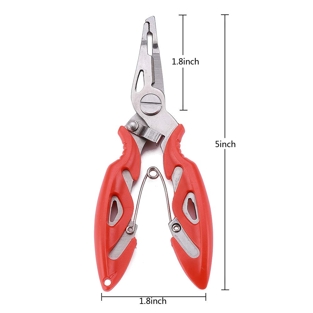 FOSTAR hook remover red in action for quick hook extraction