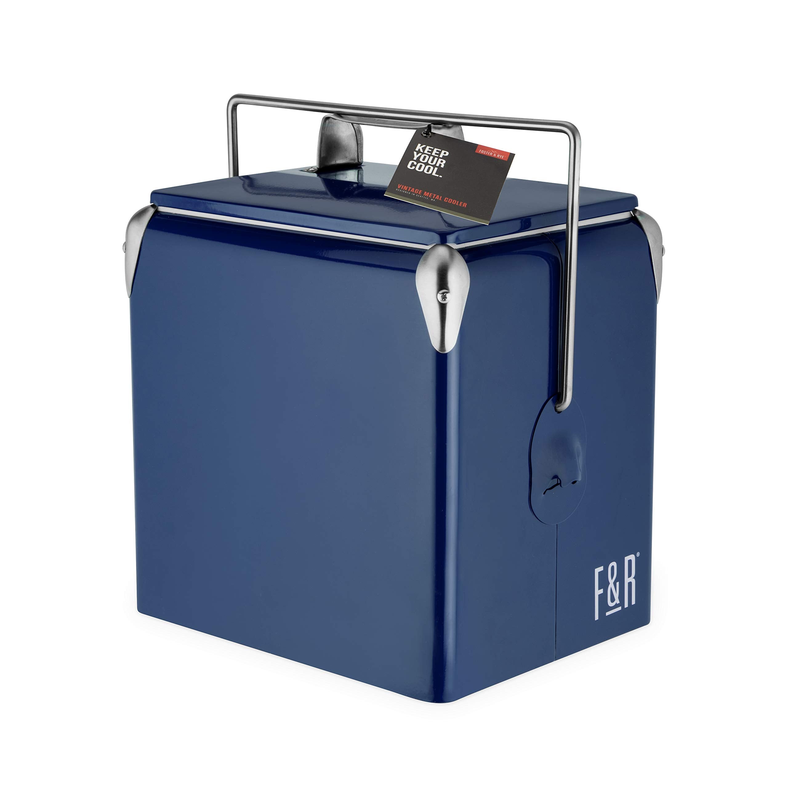 Foster & Rye vintage cooler makes a stylish gift for beer lovers.