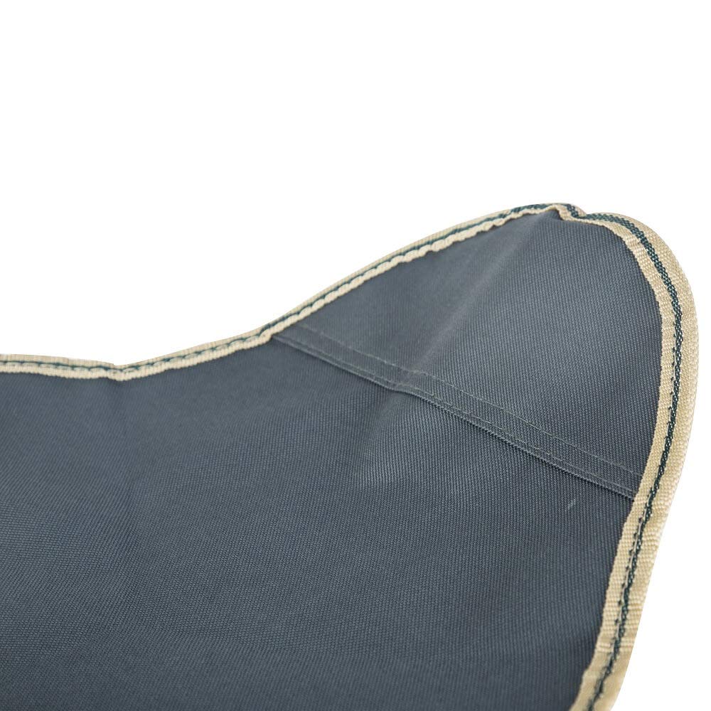 Fotopro outdoor field seat unfolded and ready for photography breaks in the field.