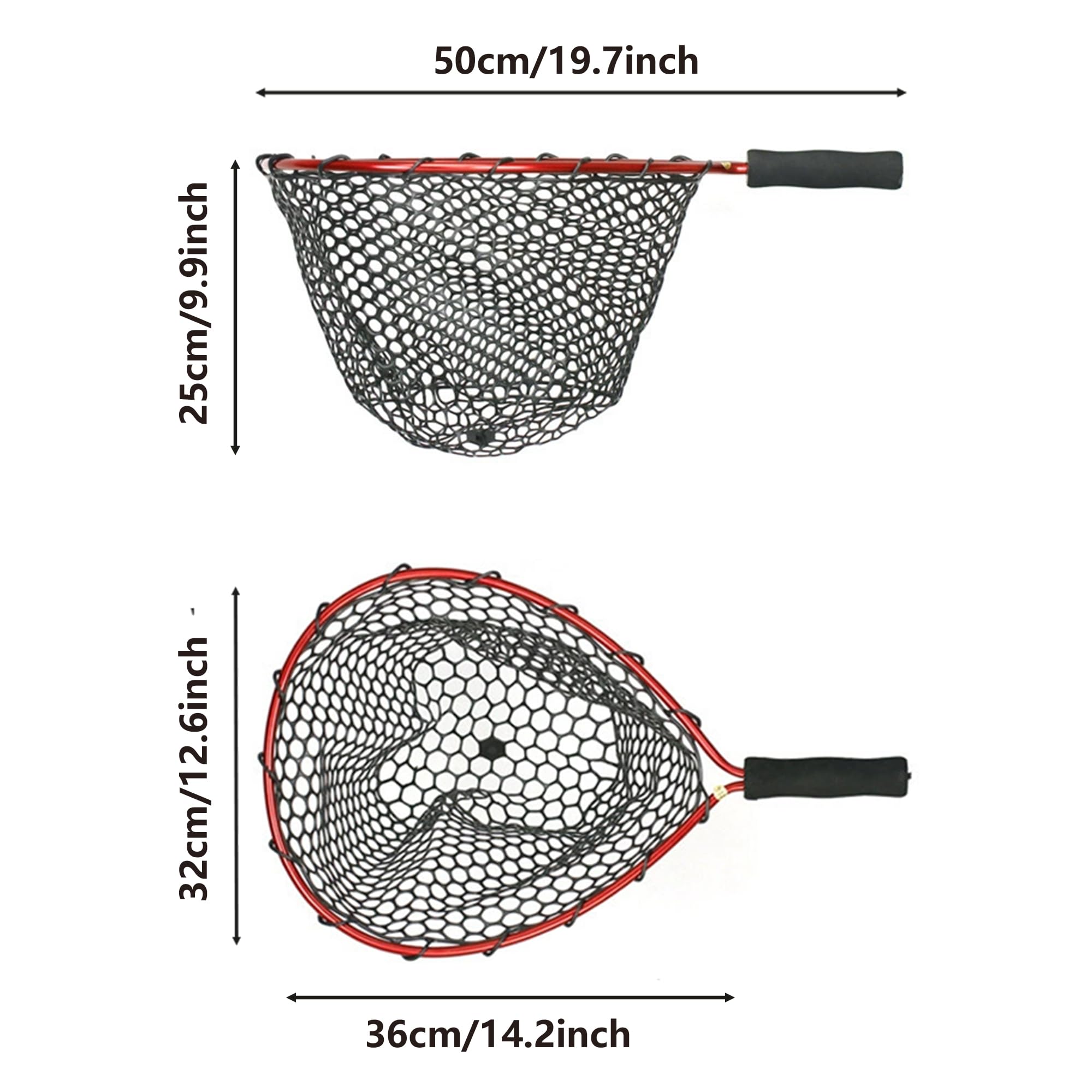 Close-up of high-strength aluminum alloy frame and elastic rubber mesh