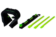 Includes four green LitePipes for illumination