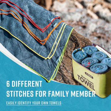 4Monster fast-drying towels stay soft and absorbent.