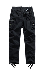 FOURSTEEDS women's mid-rise cargo pants front view for versatile outdoor wear.