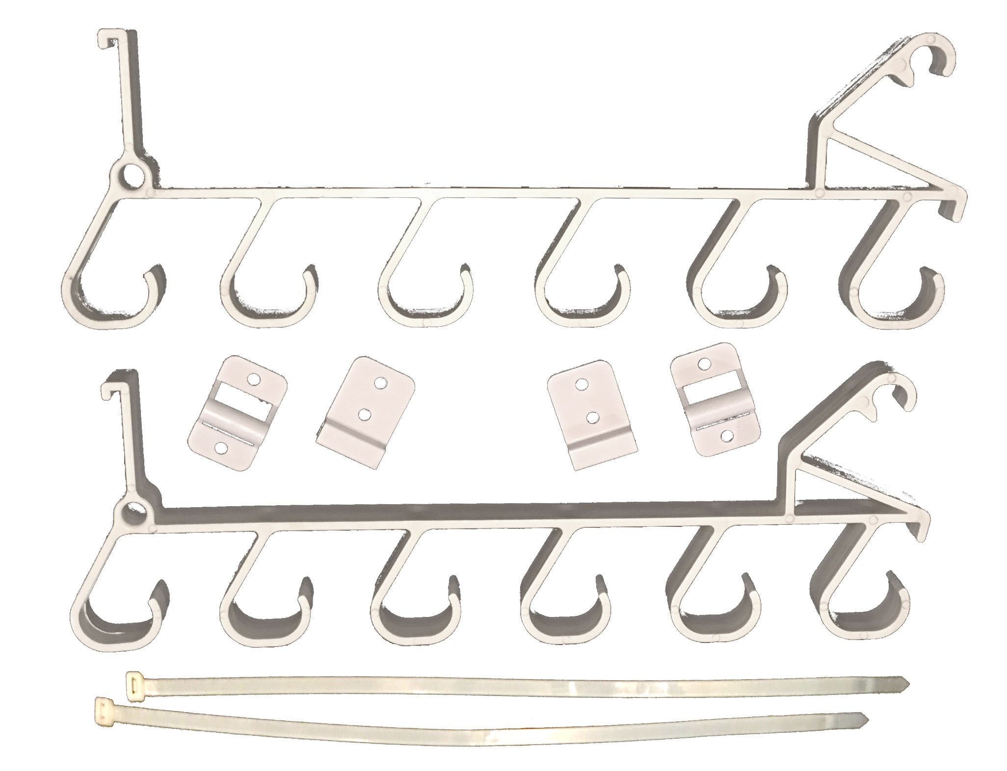 Fourth Wall Solutions storage rack kayak paddle shelf displays paddles neatly, reducing clutter and damage.