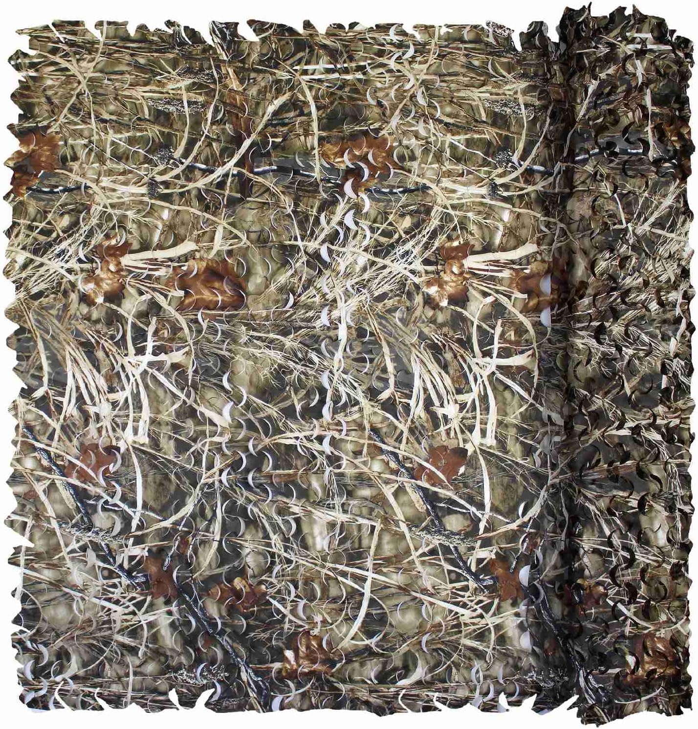 Fousam camo netting 10x10 roll blends with terrain for effective concealment