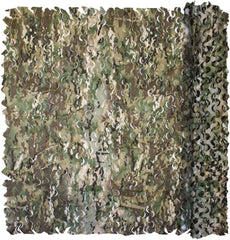 Fousam camo netting fabric detail 150D oxford for durable concealment in any terrain.