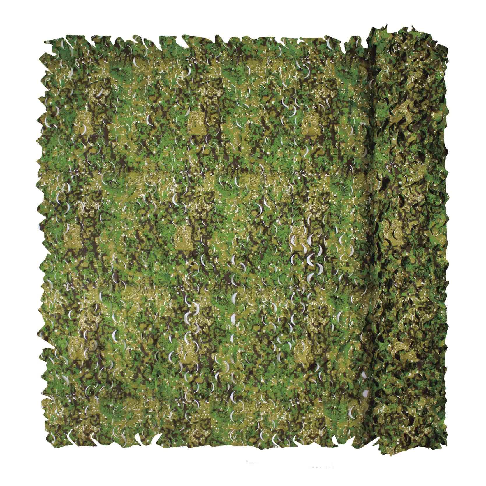 Fousam camo netting forest concealment enhances natural camouflage for hunting spots.