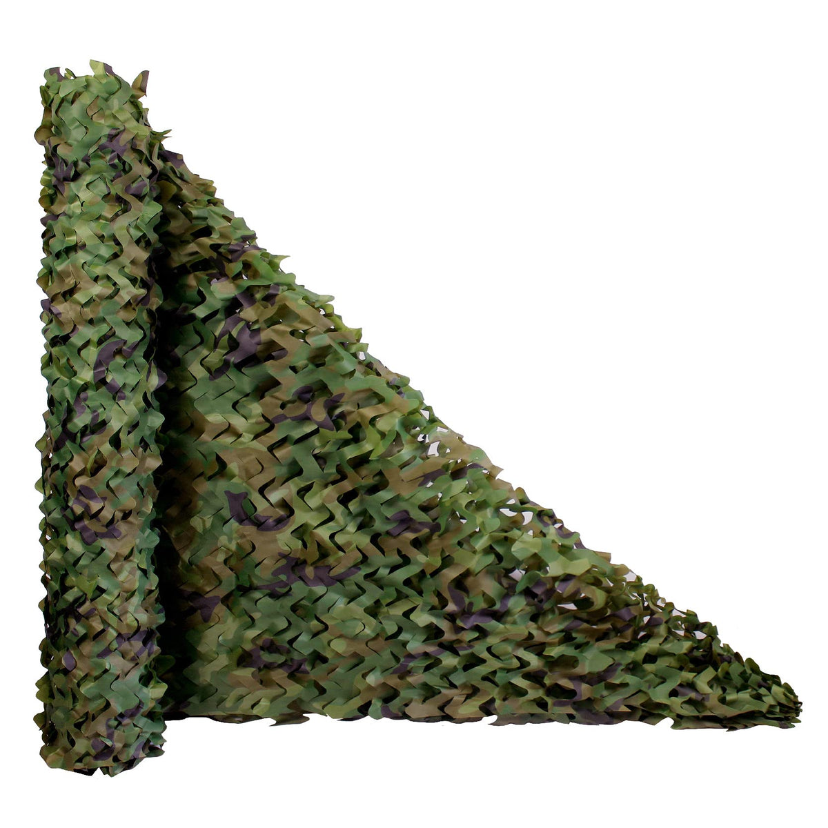 Fousam camo netting forest-tones blends with terrain for stealthy hunting setups