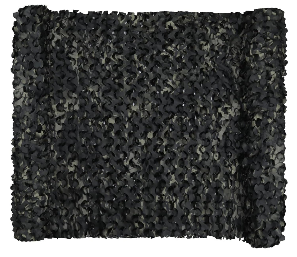 Fousam camo netting shows Oxford weave for rugged outdoor concealment.
